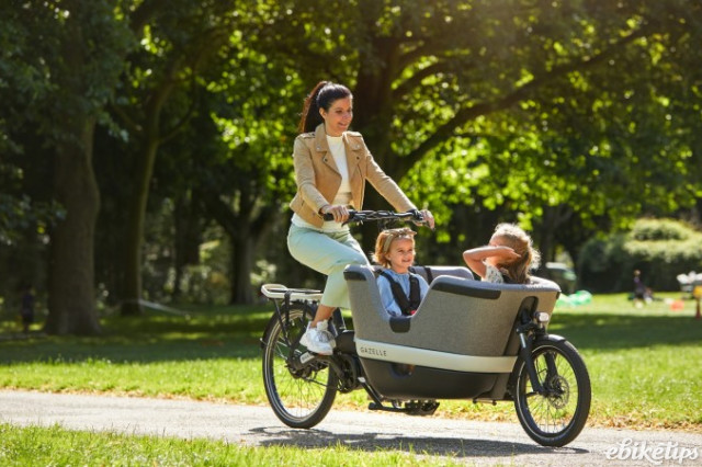 Gazelle launches Makki e cargo bike for the entire family